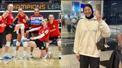 Kenalan Saja Belum, Pemain Termahal Manisa BBSK Ini 'Gercep' Follow Instagram Megawati Hangestri Sesampainya di Turki