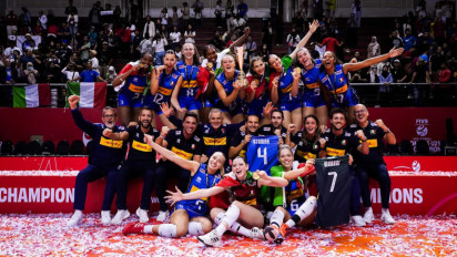 Pelatih Timnas Voli Putri Italia Ungkap Kunci Kemenangan Bisa Jungkalkan Jepang di Final Kejuaraan Dunia Voli U-21 2025