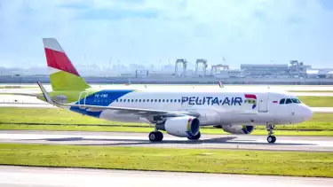 Pelita Air Resmikan Penerbangan Internasional Perdana ke Singapura.