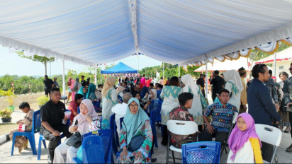 Warga Rempang-Galang Gelar Pesta Rakyat HUT ke-80 RI di Eks RSKI Pulau Galang