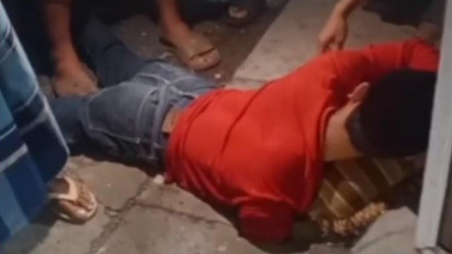 Selamatkan Uang Rp20 Ribu, Tangan Pemuda di Banyuwangi Malah Terjebak di Beton Selokan