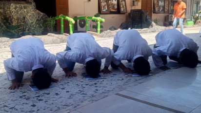 HUT ke-80 RI, 14 Napi Lapas Pamekasan Langsung Bebas Lewat Remisi