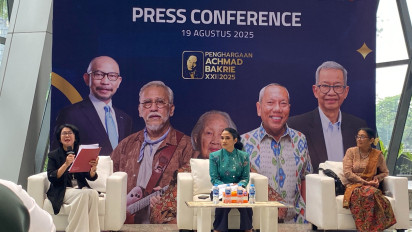 Digelar 27 Agustus, Ini 5 Kategori Penghargaan Achmad Bakrie XXI 2025