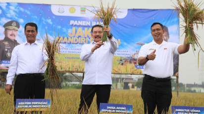 Jaksa Agung: Jajaran Kejaksaan Wajib Dukung Mentan dalam Akselerasi Swasembada Pangan