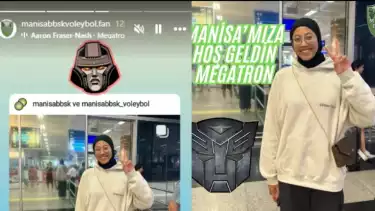 Unggahan suporter Manisa BBSK usai kedatangan Megawati Hangestri