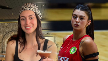 Intip Foto-foto Atlet Voli Cantik Turki, Deniz Emrelli Rekan Setim Megawati Hangestri di Manisa BBSK, Modis Bikin Melongo