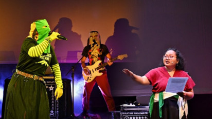 Solidaritas Palestina Bergema di Salihara, Monolog Gaza dan Sukatani Tutup LIFEs 2025