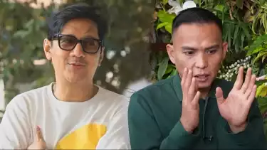 Kolase foto Hard Gumay dan Andre Taulany