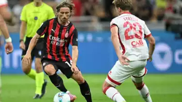 Luka Modric saat Memperkuat AC Milan