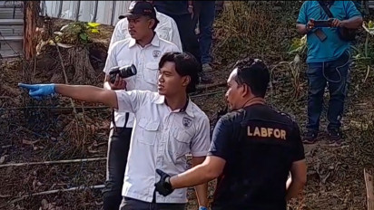 Tim Labfor Polda Jateng Gelar Olah TKP Kebakaran Sumur Minyak di Blora, Belasan Saksi Diperiksa