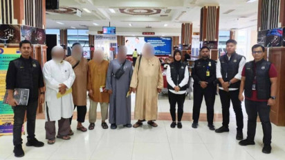 Imigrasi Banda Aceh Deportasi Lima Warga Negara Malaysia