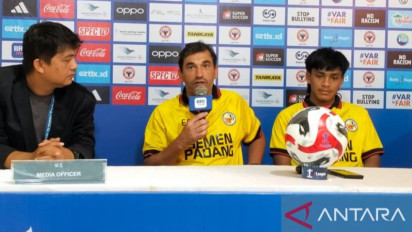 Tekad Semen Padang Lanjutkan Tren Positif saat Hadapi PSM Makassar