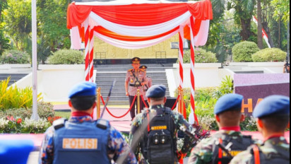 Kapolri Sampaikan Pesan Khusus di Hari Juang Polri