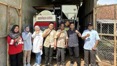 Kelompok Tani Ciroyom 2 di Desa Palasari, Kecamatan Ujung Jaya, Kabupaten Sumedang, Jawa Barat.