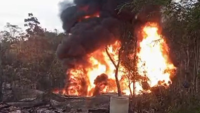 Keluarga Korban Selamat Ledakan Sumur Minyak di Blora Minta Investor dan Pemerintah Bertanggungjawab