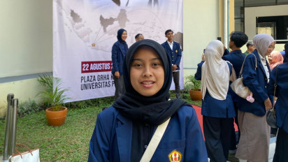 Semangat Zahra Aliyah Mahasiswi Keperawatan Unpad Ikuti Tim Ekspedisi Patriot di Kawasan Transmigrasi