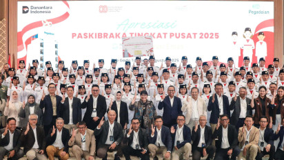 Apresiasi Generasi Emas, Pegadaian Beri Tabungan Emas untuk Paskibraka Nasional 2025