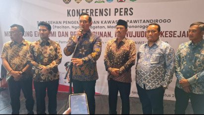 Buka Sarasehan, AHY: Enam Daerah di Pawitandirogo Bersinergi Jatim Punya Potensi Pertumbuhan Ekonomi Besar