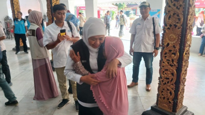 KLB Campak Sumenep Capai 17 Anak MD, Gubernur Khofifah Tinjau Langsung Penanganan