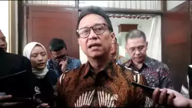 Menteri Kesehatan RI, Budi Gunadi Sadikin di Bandung, Jumat (22/8/.2025)