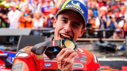 Baru Debut, Sirkuit Hungaria Langsung Panas: Marquez Juara, Quartararo dan Bastianini Tumbang