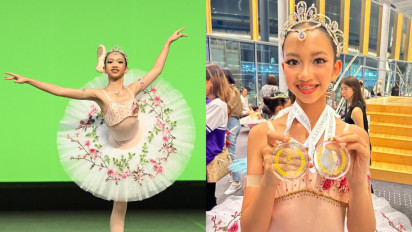 Bangga! Balerina Muda Indonesia Wilujeng Arimbi Yuwono Borong Medali Emas di The World Ballet Trial 2025