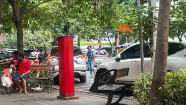 Sebanyak 11 ruas jalan di sejumlah wilayah Jakarta telah terpasang Aplikasi JakParkir.