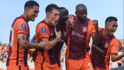 Borneo FC Amankan Poin Penuh dari Persijap, Jadi Satu-satunya Tim Sapu Bersih Kemenangan di Super League