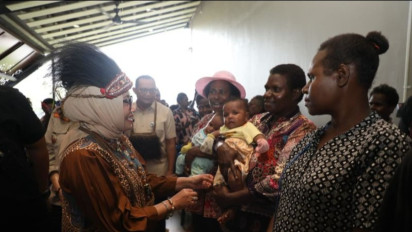 Menteri PPPA Minta Mama-mama Papua Berani Bicara Bila Alami Kekerasan