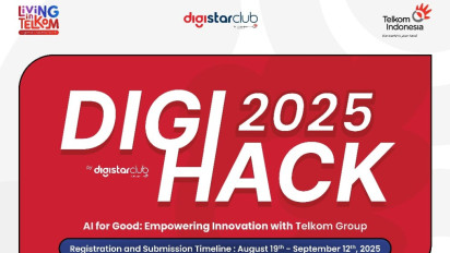 Gelar DigiHack 2025, Telkom Hadirkan Ruang Inovasi AI Talenta Digital