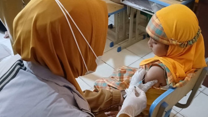 Pemkab Sumenep Targetkan 74 Ribu Anak Divaksin Campak