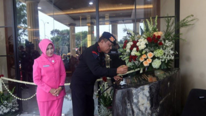 Lestarikan Sejarah Perjuangan Brimob, Dankorbrimob Resmikan Wisata Juang Korps Brimob 'R. Soeprapto'