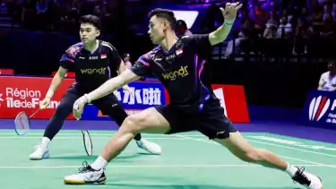 Leo/Bagas meraih kemenangan di babak pertama Kejuaraan Dunia BWF 2025