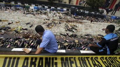 Ratusan Liter Ciu Disita Polres Purwakarta, AKP Yudi Wahyudi: Upaya Cipta Kondisi