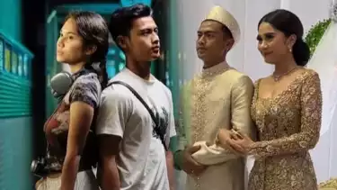 Potret Pratama Arhan dan Azizah Salsha.