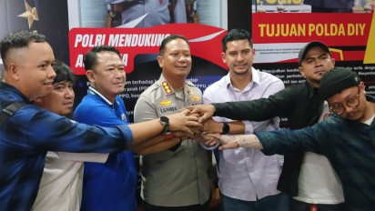 Suporter Persib Bandung dan PSIM Yogyakarta Sepakat Damai Buntut Ricuh Pasca Laga Super League