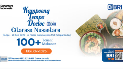 Kuliner dan Konser Spesial di Kampoeng Tempo Doeloe bersama BRImo, Ada Promo Menarik