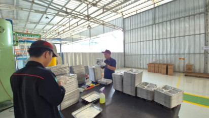 Mengintip Food Tray Karya Produk Lokal yang Digunakan Dapur MBG di Lebak