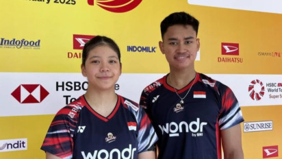 Bikin Deg-degan, Ganda Campuran Indonesia Hentikan Serbia dengan Skor Ketat