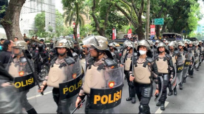 KKJ Sumut Kecam Aksi Brutal Aparat Kepolisian Kepada Jurnalis Saat Unjuk Rasa di DPRD Sumut