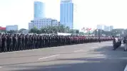 13.859 Personel Gabungan Diterjunkan, Amankan HUT ke-81 RI di Istana Negara-Monas