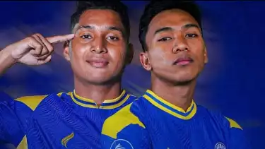 Pemain Timnas Indonesia U-23, Arkhan Fikri dan Salim Tuharea