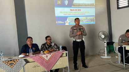 Police Goes to School, Cara Ditlantas Polda Banten Tanamkan Kesadaran Lalu Lintas Sejak Dini
