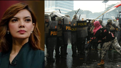 Demo Kemarin Memakan Korban, Najwa Shihab Sentil 'Live Tiktok' yang Dilarang: Itu Alat Pengawas Paling...