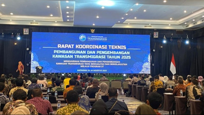 Mentrans Iftitah Ajak Peserta Rakornis Heningkan Cipta untuk Almarhum Affan Kurniawan