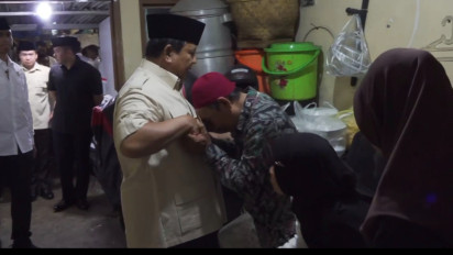 Mulai Presiden Prabowo Hingga Menhan Sjafrie Sjamsoeddin Tiba di Rumah Korban Affan