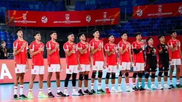 Timnas Voli Indonesia di Kejuaraan Dunia Voli U-21