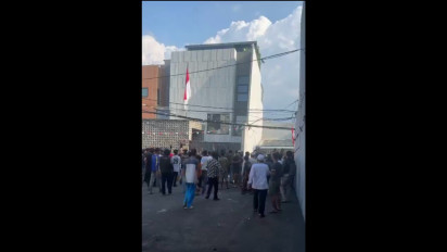 Rumah Ahmad Sahroni Diduga Digerebek Massa di Tanjung Priok, Pagar Roboh hingga Isu Penjarahan Viral di Medsos