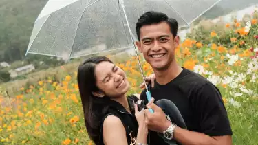 Pratama Arhan dan istrinya Azizah Salsha