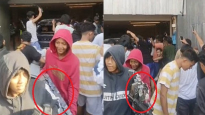 Tak Hanya Serang Rumah Sahroni, Sebagian Massa Angkut Barang-brang Mewah, Ini Daftarnya